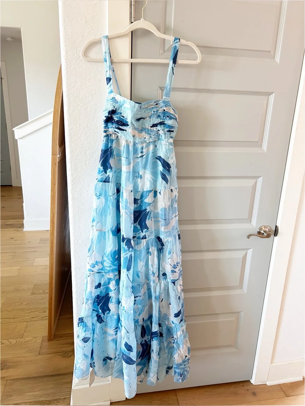 NWT Abercrombie Tiered Floral Maxi Dress